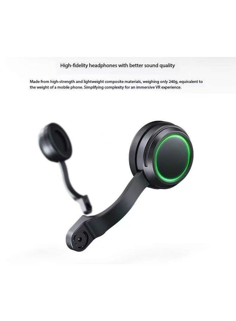 VR SHINECON Classic VR Goggles Bluetooth Headset VR SHINECON 3D Virtual Reality Glasses + Controller for TV, Movies & Video Games Compatible with iOS & Android Within 5.5-7.2inch Screen Phone Eye Protected Soft & Comfortable Adjustable Distance IMAX Giant Screen/Optical Lenses/Panoramic Roaming/ Immersive Games - Image 4